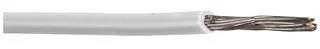 CABLE 18AWG 16/0.254MM UL1061 WHT 100M 6009604