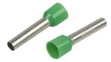 FRENCH SINGLE FERRULE 6.00MM GREEN,PK100 DICE6040
