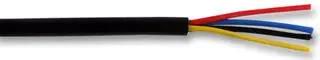 4 CORE ALARM CABLE BLACK 100M 4C ALARM BLACK 100M
