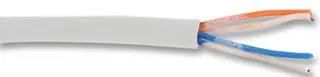 UNSHLD MULTICORED CABLE, 4POS, WHT, 100M 2 PAIR 100M