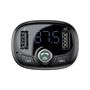 Automobilinis FM moduliatorius su Bluetooth 12-24V 2xUSB 3.4A, LED indikacija, juodas CCALL-TM01 6953156278721