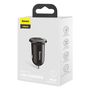 Car Charger 12-24V 2xUSB 4.8A, Black CCALLP-01 6953156202009