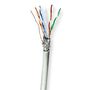 Network Cable Roll | CAT6 | Stranded | S/FTP | CCA | 100.0 m | Indoor | Round | PVC | Grey | Pull Box CCBG8524GY100 5412810399482