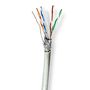 Network Cable Roll | CAT6 | Stranded | S/FTP | CCA | 305.0 m | Indoor | Round | PVC | Grey | Pull Box CCBG8524GY305 5412810399567