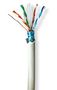 Tinklo kabelis Cat6 monolitinis F/UTP CAT6 varinis vidaus, apvalus, LSZH, pilkas CCBG8526GY305Sm