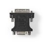 DVI Adapter | DVI-I 24+5-Pin Male | VGA Female | Nickel Plated | Straight | PVC | Black | Box CCGB32902BK 5412810323388