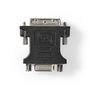 DVI Adapter | DVI-I 24+5-Pin Male | VGA Female | Nickel Plated | Straight | PVC | Black | Box CCGB32902BK