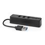 USB Hub | 1x USB-A | 3x USB A Female | 5 port(s) | USB 2.0 | USB Powered | SD & MicroSD CCGB60250BK01 5412810415724