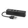 USB Hub | 1x USB-A | 3x USB A Female | 5 port(s) | USB 2.0 | USB Powered | SD & MicroSD CCGB60250BK01