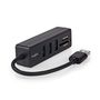 USB Hub | USB-A Male | 3x USB A Female | 5 port(s) | USB 3.2 Gen 1 | USB Powered | 5 Gbps | SD & MicroSD CCGB61250BK01 5412810415731