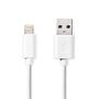 Lightning Cable | USB 2.0 | Apple Lightning 8-Pin | USB-A Male | 480 Mbps | Nickel Plated | 2.00 m | Round | PVC | White | Label CCGL39300WT20 5412810421022