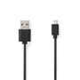 USB Cable | USB 2.0 | USB-A Male | USB Micro-B Male | 7.5 W | 480 Mbps | Nickel Plated | 1.00 m | Round | PVC | Black | Label CCGL60501BK10 5412810428052