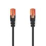 CAT6 Network Cable | RJ45 Male | RJ45 Male | U/UTP | 0.50 m | Round | PVC | Black | Label CCGL85200BK05 5412810422760