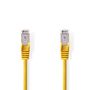 CAT5e Network Cable | SF/UTP | RJ45 Male | RJ45 Male | 20.0 m | Round | PVC | Yellow | Polybag CCGP85121YE200 5412810276776