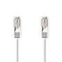 CAT6a Network Cable | SF/UTP | RJ45 Male | RJ45 Male | 7.50 m | Round | PVC | White | Tag CCGT85320WT75 5412810325245