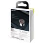 Automobilinis įkroviklis 12-24V 45W USB + USB-C QC4+ PD3.0 su įtampos, srovės indikacija CCMLC20C-01 6953156293182