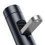 Automobilinis FM modulatorius su Bluetooth 12-24V 2xUSB 3.1A, LED indikacija, pilkas CCNLZ-0G 6953156215740