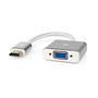 VGA Adapter | HDMI™ Connector | VGA Female | Gold Plated | Straight | Aluminium | Silver | Cover Window Box CCTB34900AL02