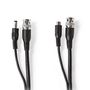 CCTV Security Cable | BNC / DC | 20.0 m | Round | PVC | Black | Gift Box CCTVCA10BK200 5412810269457