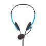 PC Headset | On-Ear | Stereo | 2x 3.5 mm | Fold-Away Microphone | Blue CHST100BU