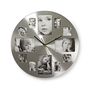 Wall Clock | Diameter: 400 mm | Metal | Silver CLWA003PH40