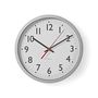 Wall Clock | Diameter: 300 mm | Plastic | Silver / White CLWA110WT 5412810286447
