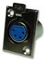 XLR CHASSIS SOCKET - 4 PIN 762.969
