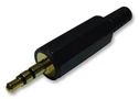 PHONE AUDIO CONN, PLUG, 3P, 3.5MM, CABLE PS000124