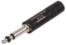 PLUG, 1/4" JACK, B-GAUGE, 3POLE NP3TB-B