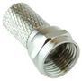 F MALE TWIST ON RG6U BRASS RW6-022 C