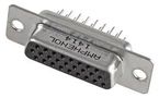 CONNECTOR, HD D SUB, RCPT, 26POS L77HDA26SOL2