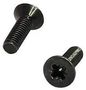 SCREW, M3, ROUND/FLAT HEAD, BLACK, PK50 KADSCRF