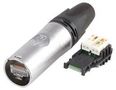 RJ45 ENET CONN, CAT6A, PLUG, 8POS, CABLE NE8MX6