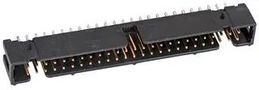 CONNECTOR, HEADER, THT, 2.54MM, 50WAY N2550-6002RB