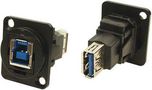 USB ADAPTER, 3.0 TYPE B-TYPE A, RCPT CP30206NMB