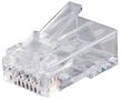 RJ45 CONN, PLUG, 8P8C, 1PORT, CAT6,PK100 EZ-C6-UTP