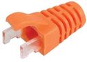 STRAIN RELIEF BOOT, PVC, RJ45 CONNECTOR PS6OR#100