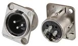 XLR CHASSIS PLUG 3 POLE NICKEL PSG08737