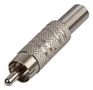 PHONO PLUG NICKEL PLATED 6MM PS11476