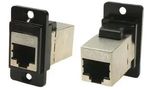 ADAPTR, RJ45 JACK-JACK, 8P8C, CAT5E, CSK CP30720SMB
