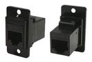 ADAPTR, RJ45 JACK-JACK, 8P8C, CAT6, CSK CP30722MB