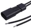 WTB CABLE, 2P SQUBA PLUG-FREE END, 5.9" 216623-1021
