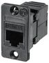 RJ45 CONN, JACK, UTP, 8P8C, 1PORT, PANEL SGKCTBPM