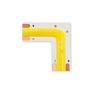 LED juostos COB 24V 4000K 480LED/m 10mm PCB, LEMLUX jungtis L formos, 20x20mm COB-CORNER-NW480