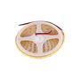 LED juosta, 12Vdc, 6W/m, COB 480LED/m, 660lm, šiltai balta 3000K, IP20, 180° COB-WW480-06-12