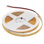 LED juosta 24Vdc, 12W/m, COB 480LED/m, 1200lm, šiltai balta 3000K, IP20, 180°, LEMLUX COB-WW480 4772081004173