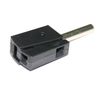 Kištukas bananinis 4 mm, 42V, 20A, užspaudžiamas, juodas WAGO CO/CX-BAN-215-311 4045454293499