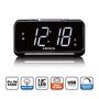 Clock radio with manual dimmer and night light CR-28BK 8711902090618