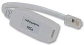 TELEPHONE CORD, RJ45 PLUG-BT RCPT, 500MM BT-500