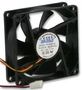 FAN, PC CASE, 8CM, 3 PIN, SLEEVE, AKASA DFS802512L